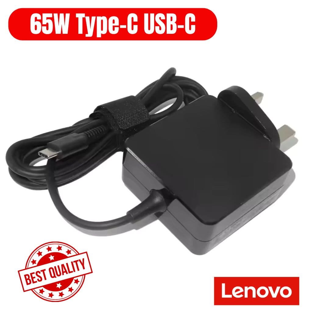 Lenovo USB Type C Charger 65W Laptop Wall Adapter - Image 2