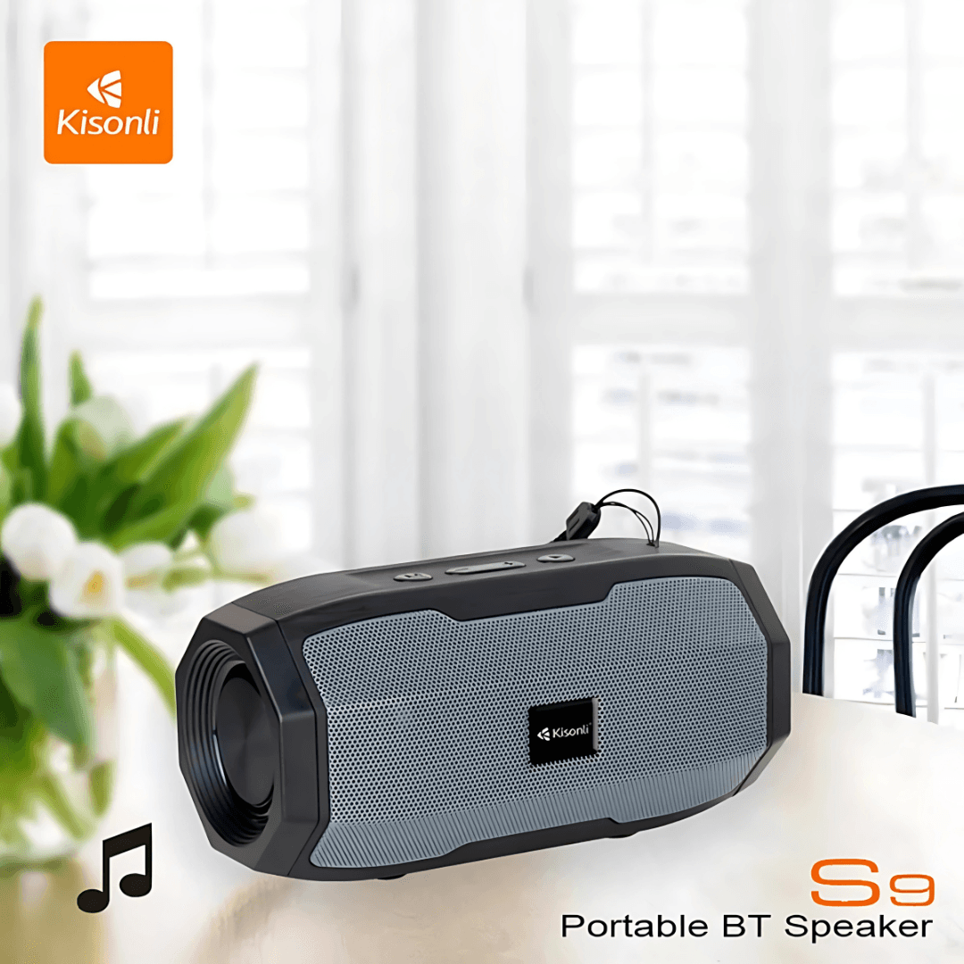 Kisonli S9 Music Speaker Portable Stereo Speaker - Image 2
